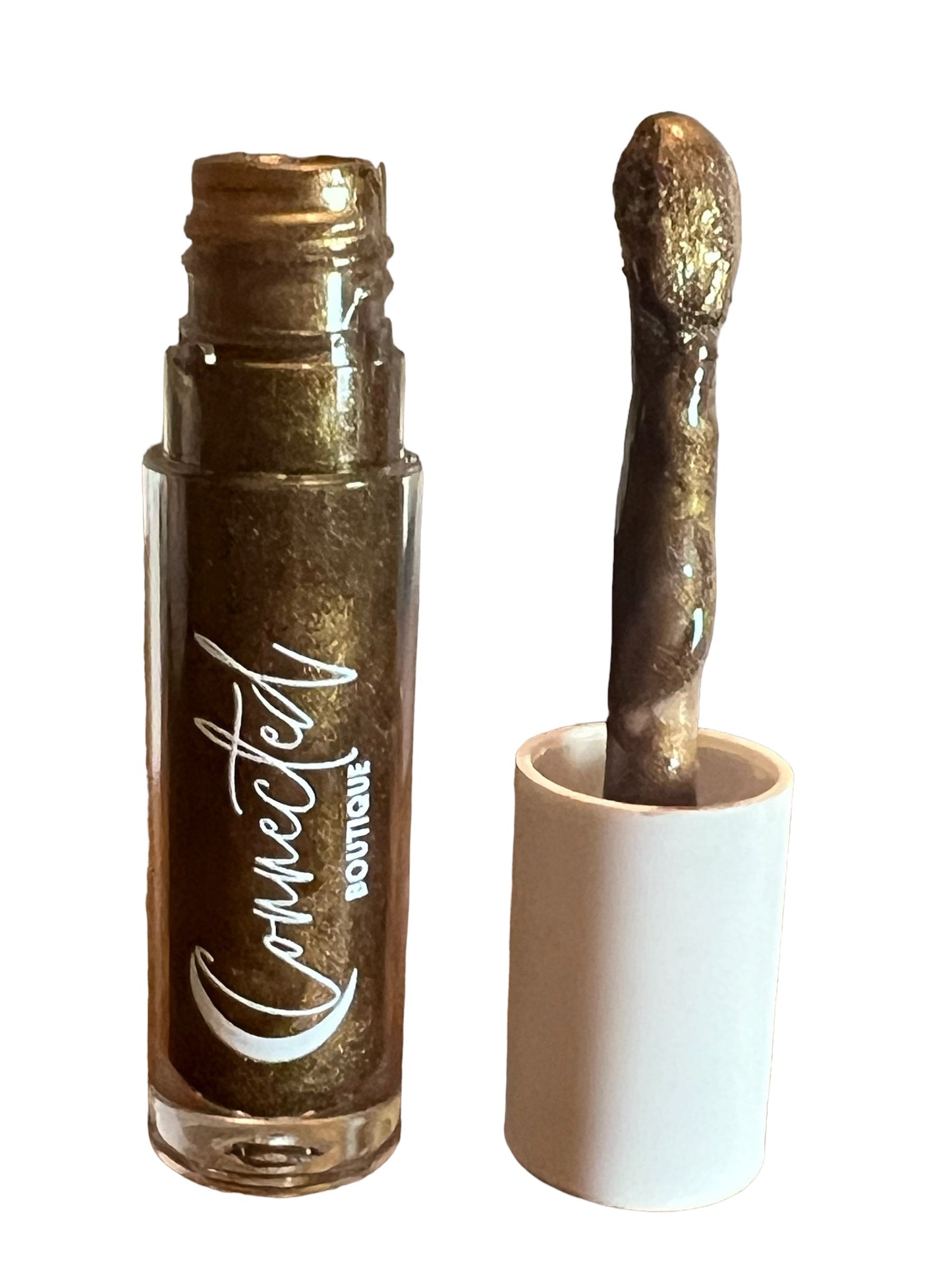 NY - Brown Shimmer Lip Gloss – Neutral Nude Shine-2