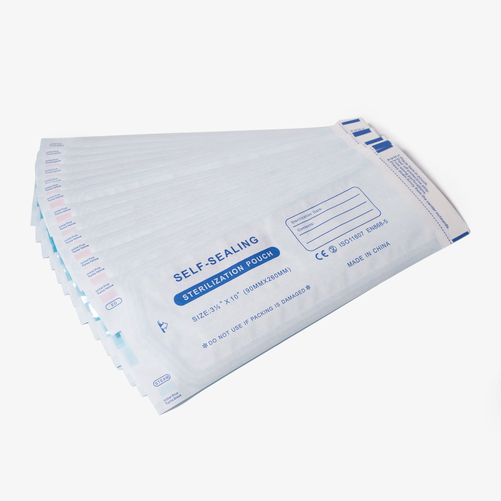 Self-Seal Sterilization Pouch 3.5” x 10” (200 PCS)-2